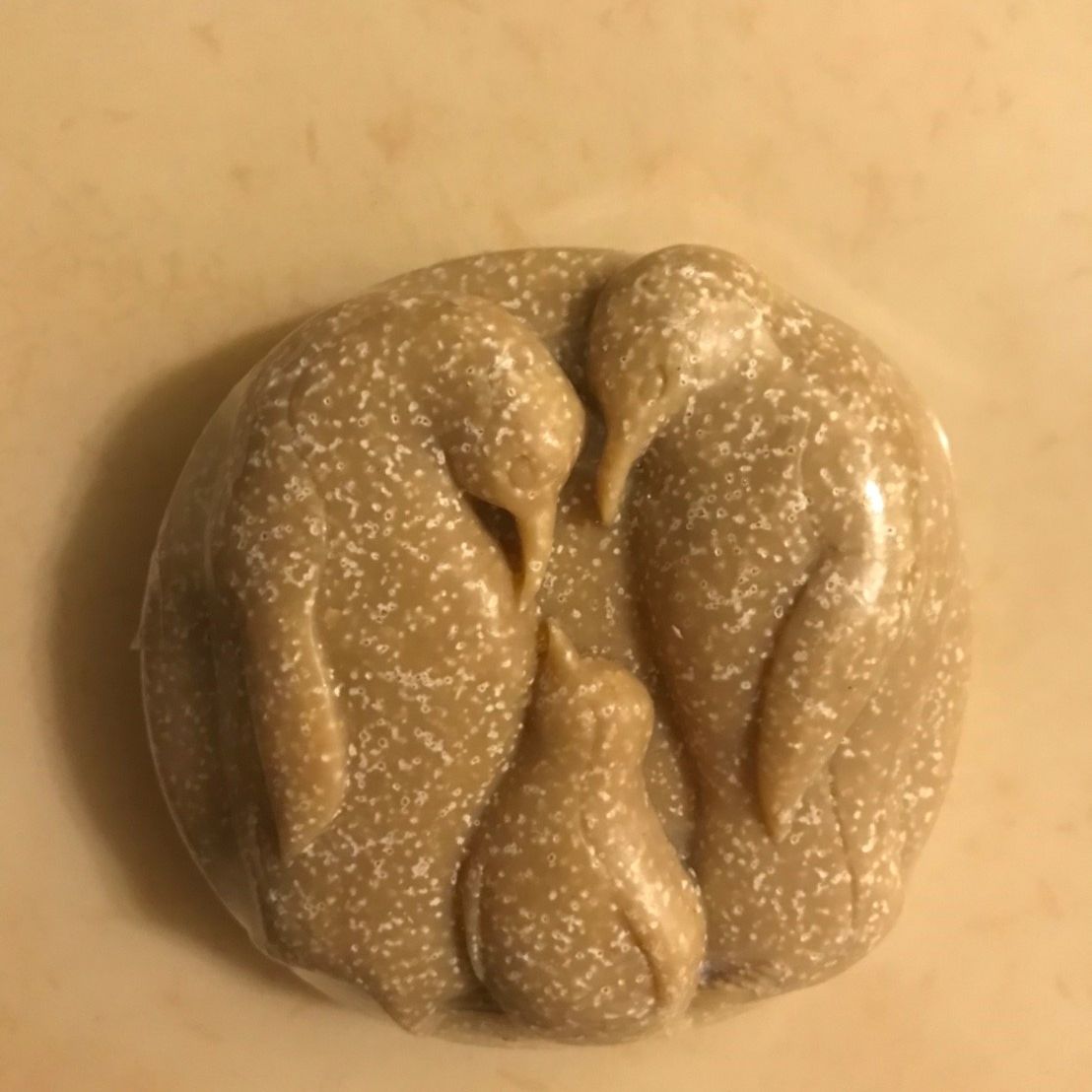 抹草母乳玫瑰岩鹽皂